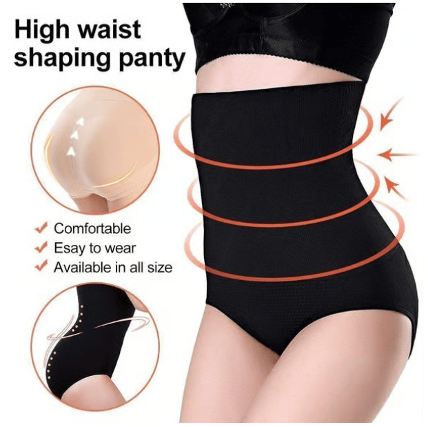 High Waist Tummy Control Shapewear Panties