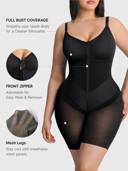Full-Coverage Tummy Control Shaper Faja