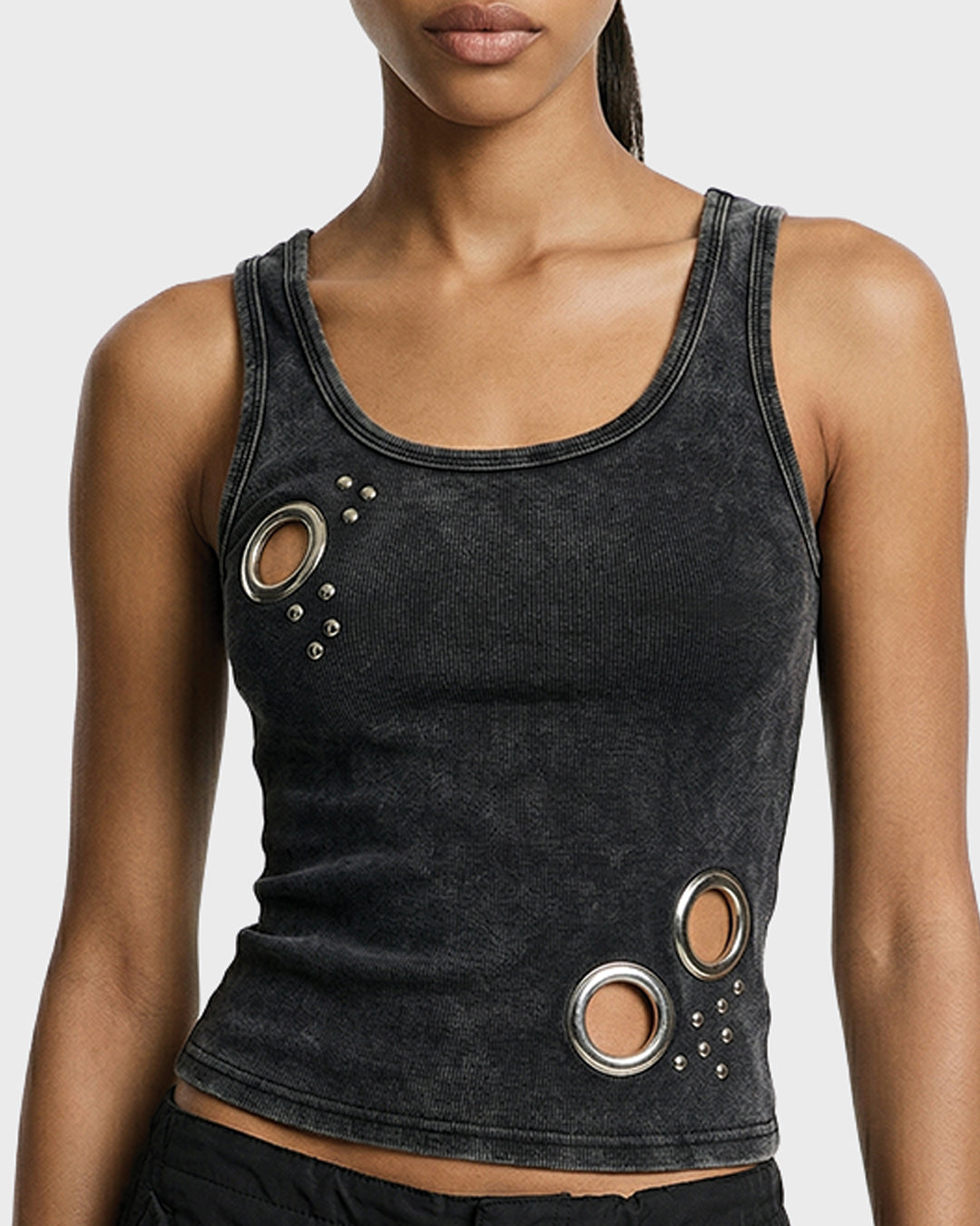 Grommet Tank Top