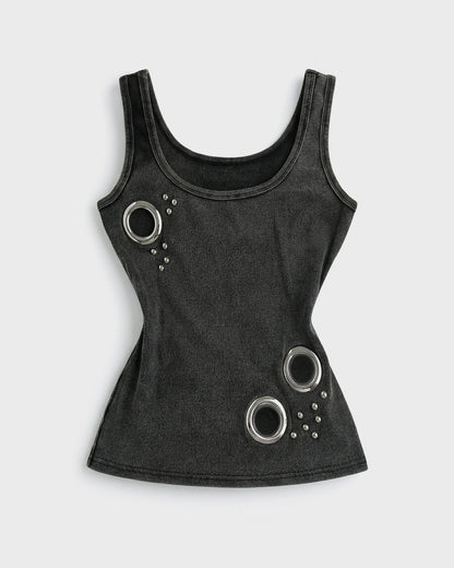 Grommet Tank Top