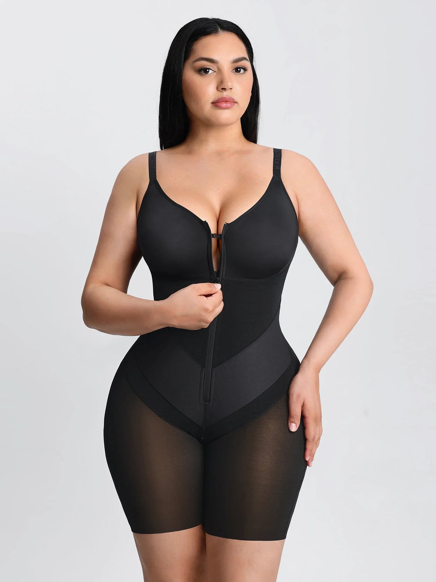 Full-Coverage Tummy Control Shaper Faja