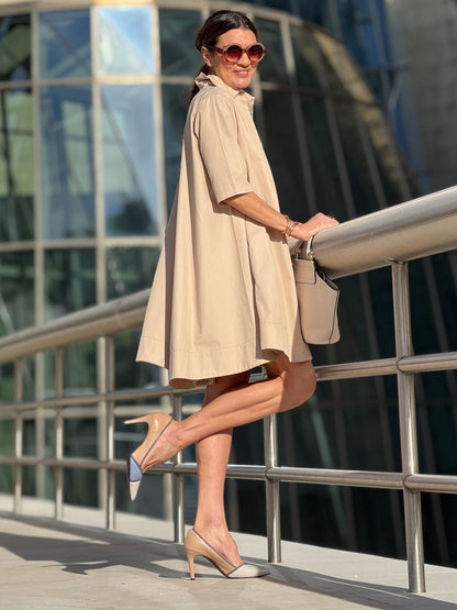 Dress Laetitia Beige