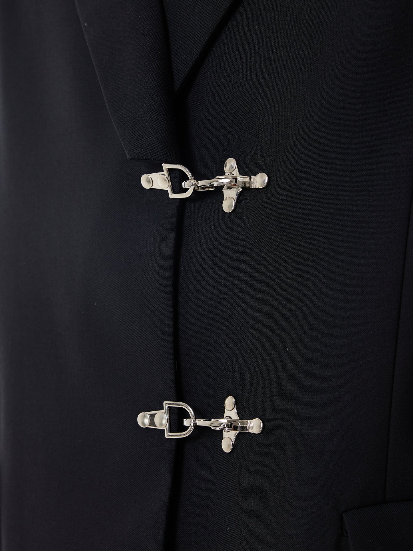 Oversized Fireman Buckle Blazer