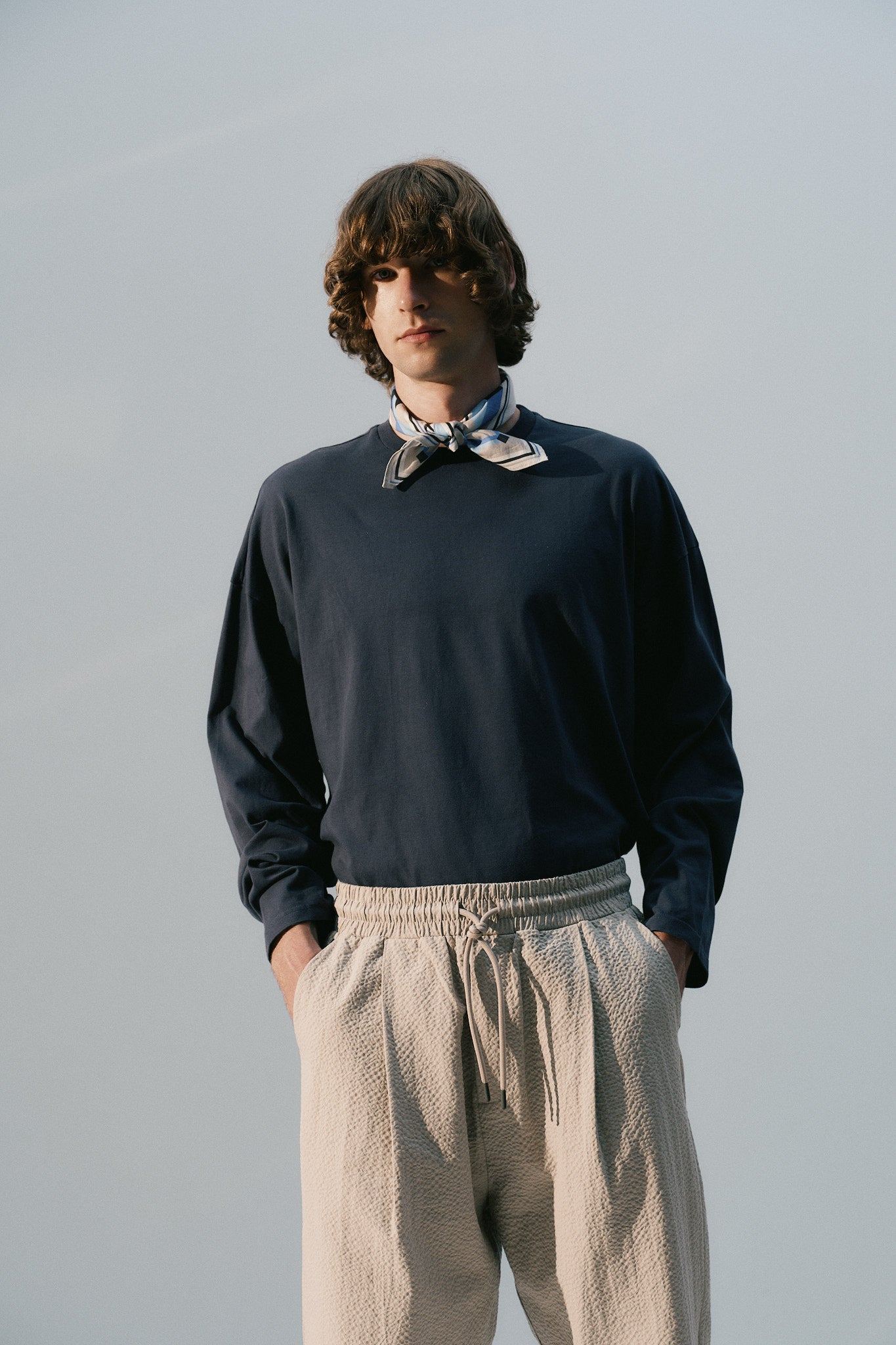 smart pants seersucker