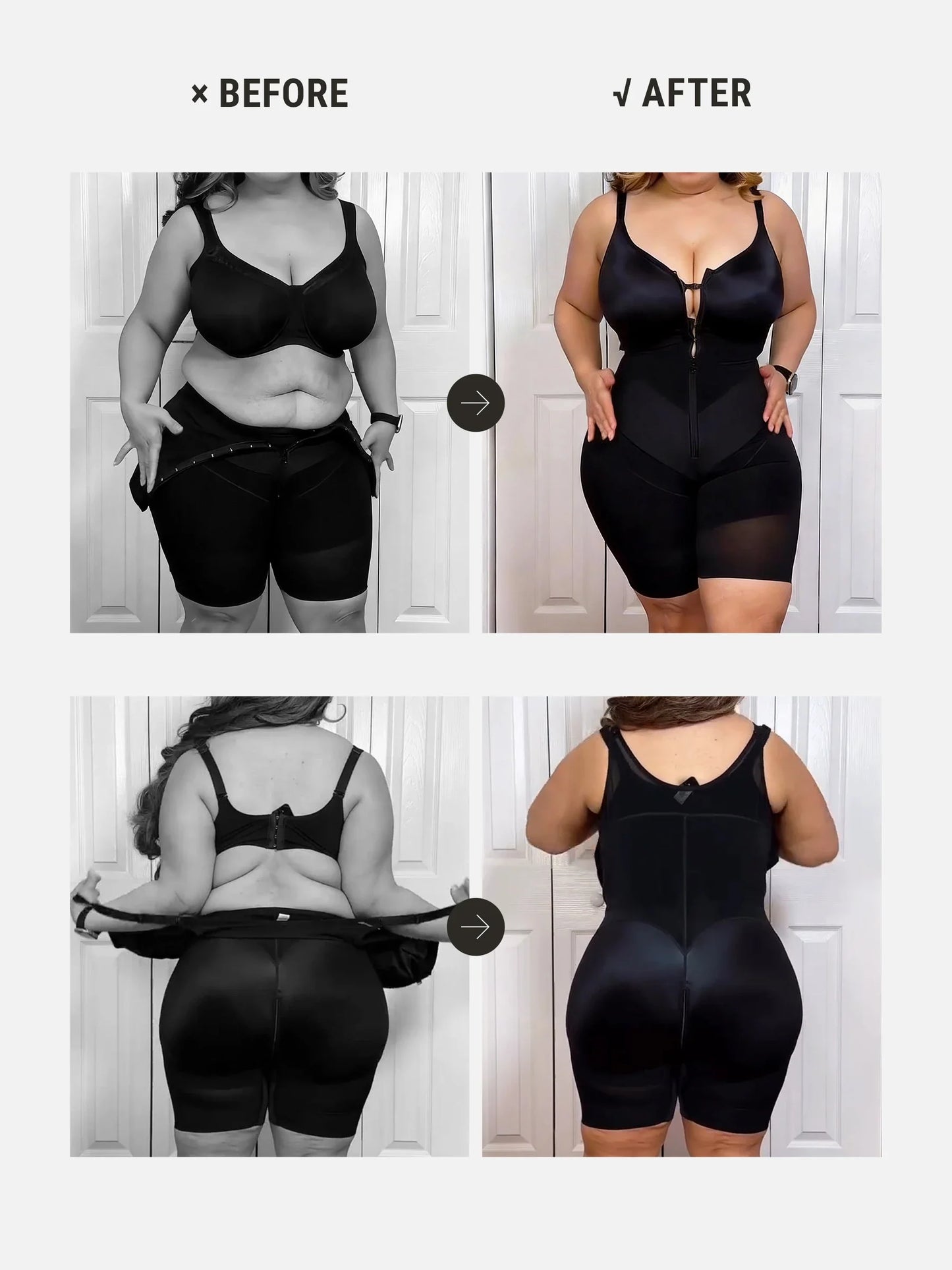 Full-Coverage Tummy Control Shaper Faja
