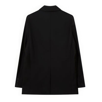 Oversized Fireman Buckle Blazer
