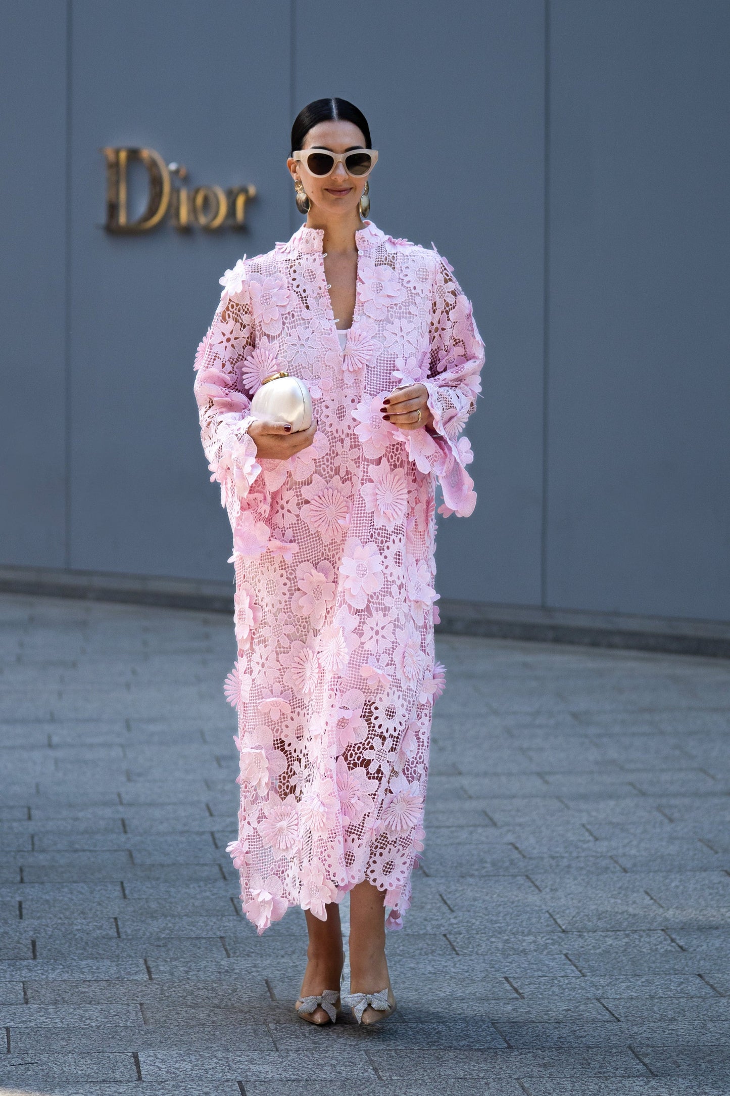 Dress Estelle Lace Pink